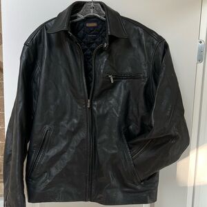 Coach Black Leather Jacket